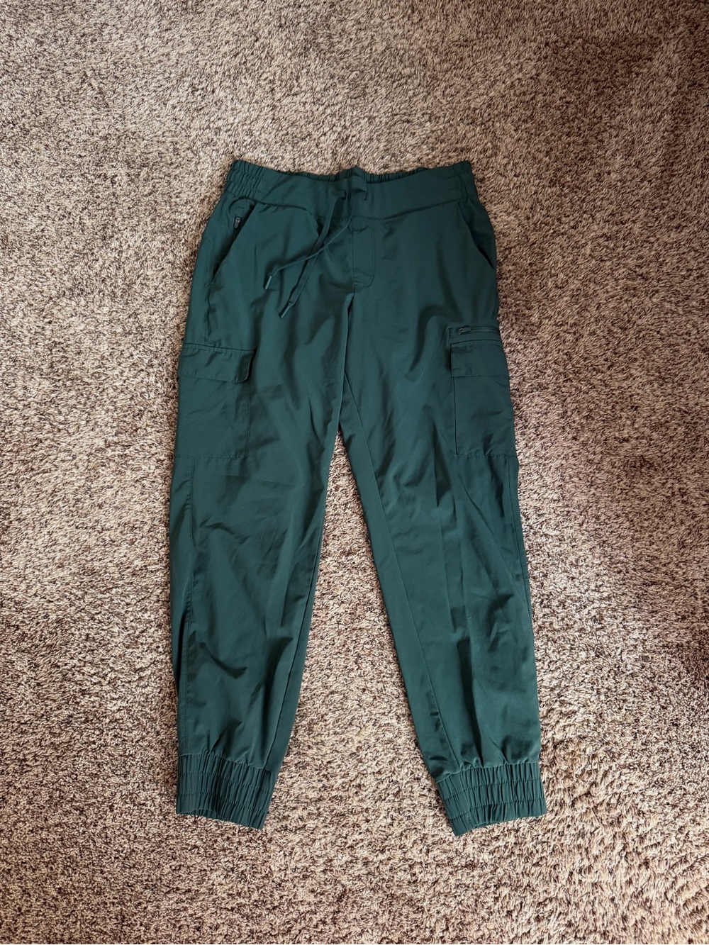 all in motion Women’s Dark Green Cargo Jogger Track Pants